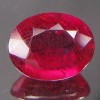 2.89CT GORGEOUS OVAL TOP BLOOD RED RUBY NATURAL 