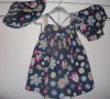 BABY GAP by GAP DRESS HAT & PANTS SET 12 - 18 MONTHS 