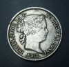 NICE SPAIN PHILIPPINES 1868 ISABEL II 20 CENTAVO COIN 