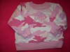 **GAP Pink Camouflage Logo Sweatshirt 12-18 GUC ** 