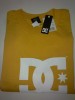 camiseta marca dc amarilla talla xl