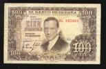 100 pesetas 1953 MBC