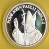 POPE JOHN PAUL II SILVER COIN GOOD LUCK NEW SV 