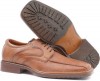 Mens BATA Tan Leather Shoes Size 10 (44) 