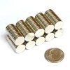 100 Neodymium Magnets Cylinder 10mm x 2mm 'N40' 