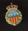 Knopflochabzeichen  :  REAL CD MALLORCA  (  SPANIEN ) 