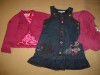 3 PIECE M&S AUTOGRAPH GIRL dress top cardigan 2 18-24 