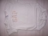 **Baby GAP Logo Onesie Bodysuit Cream 3-6 VGUC ** 