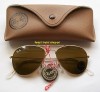 Ray Ban Aviator Sunglasses GOLD BROWN EXTRA SMALL B&L 