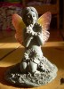 Past Times Resin Fairy Figure Rainbow Wings Good Cond 