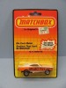 MATCHBOX 74D ORANGE PEEL (CHARGER) LIGHT ORANGE  