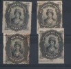 SPAIN (SPJ160) 4 x Soc del imbre black - all differnt 