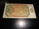 5 PESETAS 1938 MBC+ 