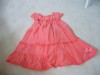 GORGEOUS BABY GIRL ORANGE SUMMER DRESS - 12-18 MONTHS   