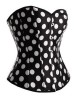 Polka dot corset basque *U.S. Size 8* (A3043) z 