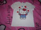 CAMISETA BLANCA DE HELLO KITTY...TALLA 3 AÑOS 