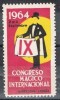 1964 Viñetas. BARCELONA 1964. Congreso Mágico Intern. 