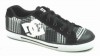 DC SHOE CO BLACK CHELSEA PLAID SKATE TRAINERS SIZE 9 43 