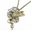 HOT Retro Style Necklaces Rhinestone Angel Pendants NEW 