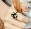 NEW Charm Retro Style Rose Shape Rings HOT FREESHIPPIN  