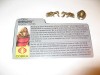 1990 GI JOE OVERLORD ACCESSORIES + FILECARD 