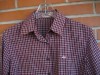 THOMAS BURBERRY camisa cuadritos rojos talla L/44 