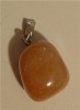 REAL Brown JADE STONE PENDANT CHARM TALISMAN 