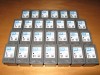 27 Virgin Empty HP 21 or HP21 Black Ink Cartridges 