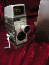 Bell and Howell cine camera and case. 