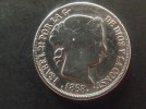 10 centavos de peso plata Isabel II 1868 