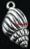 Free Shipping 20pcs tibetan silver conch charms~25x13mm 