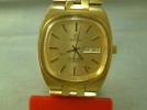 OMEGA SEAMASTER DAYDATE GOLDPLATED QUARTZ MENSWATCH 