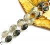 Beautiful Black Hair Rutile Quartz Bracelet Silver  