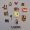 12 Original -  CCCP - Soviet Russian LENIN pin badges  