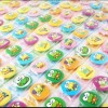 LOTE DE 10 CHAPAS RANA KEROPPI 100% NUEVO !!! 