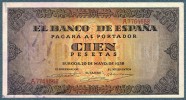 Spain - 100 pesetas 1938 Burgos - P113 - XF-AU scarce ! 