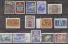 14 Austria stamps - Mixed subject - UUM. 