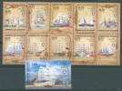 ECUADOR 2010 SHIPS RACE BiCentennial Complete Set MNH 