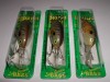 3 LUHR JENSEN BRUSH BABY LURES 1/2 OZ DISCONTINUED NEW  