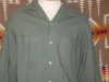 vtg 50s PENNYS TOWNCRAFT rockabilly MINT GREEN SHIRT, M 