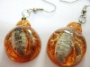  Noble Lady's Charming Real Scorpion Gourd Earring  