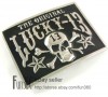 Original Lucky 13 Pirate Skull Boy's/Men's Belt Buckle 