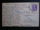 POSTAL CENSURA AYERBE HUESCA 