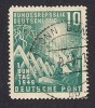 GERMANY SC.#665 10PF USED,SUPER SALES AT$1 