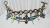 LUCKY BRAND 7.5 Bracelet W /CROSS CHARMS 