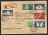 SWITZERLAND REG COVER CORCELLES TO KASSEL U.S.ZONE 