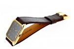 OMEGA DE VILLE LADIES ROMAN GOLD TONNEAU DRESS WATCH $1 