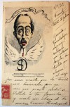 Postal 1902.- Monsieur Santos-Dumont 