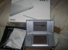  DS LITE PLATA, EN CAJA ORIGINAL CON 2 LAPIZ, CARGADOR