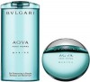 BULGARI AQUA MARINE SPRAY 50 + SHOWER GEL 75 + NECESER 